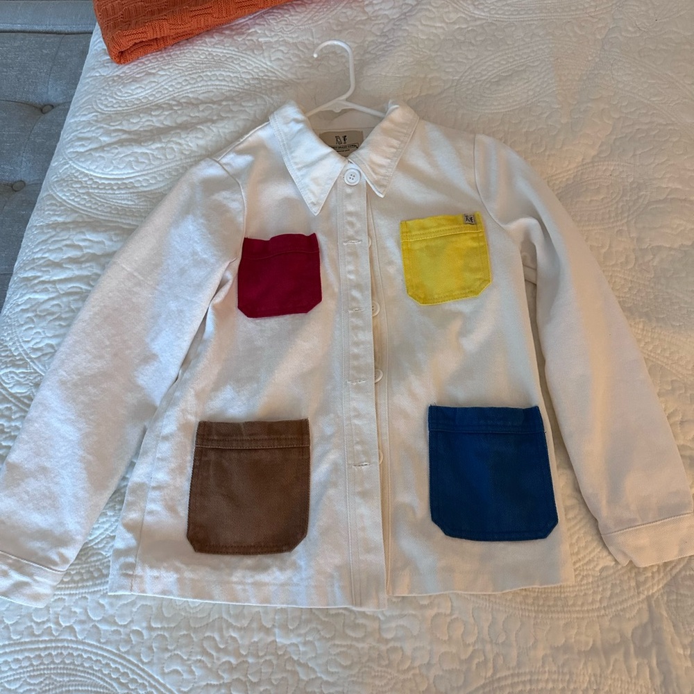 Fashion Brand company painter’s pallette pocket shirt/ jacket XS